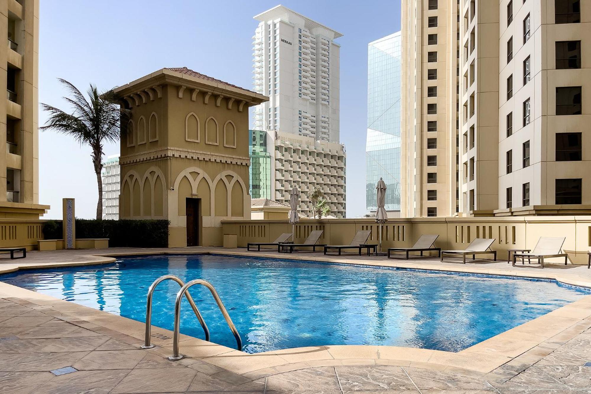 Premium 2Bdr Apartment See View Bahar 4 Jbr دبي المظهر الخارجي الصورة