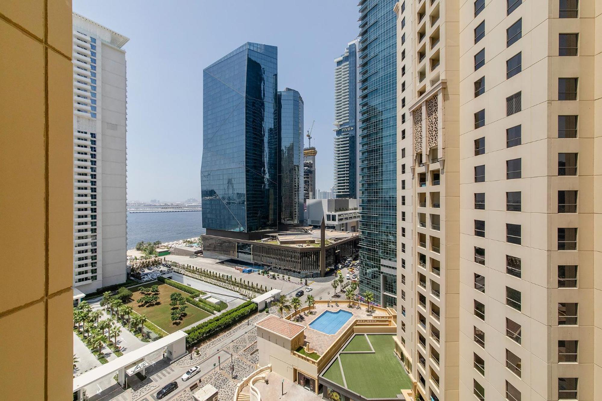 Premium 2Bdr Apartment See View Bahar 4 Jbr دبي المظهر الخارجي الصورة